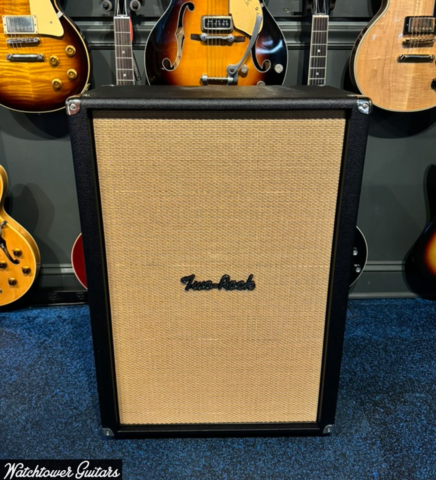 Two Rock Bloomfield Drive 100/50 Watt Head & 2x12 Cabinet Set Black Bronco/Cane Grill