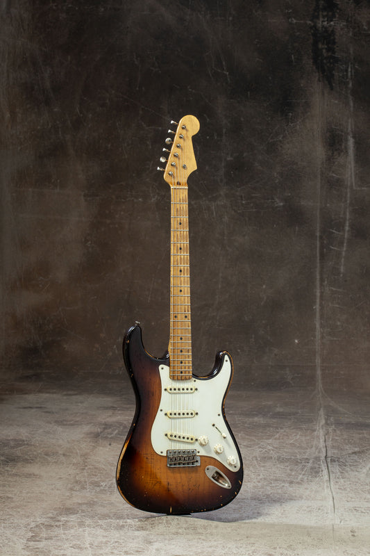 2024 Nacho Contour Body "Brownie" Two-Tone Sunburst #33045