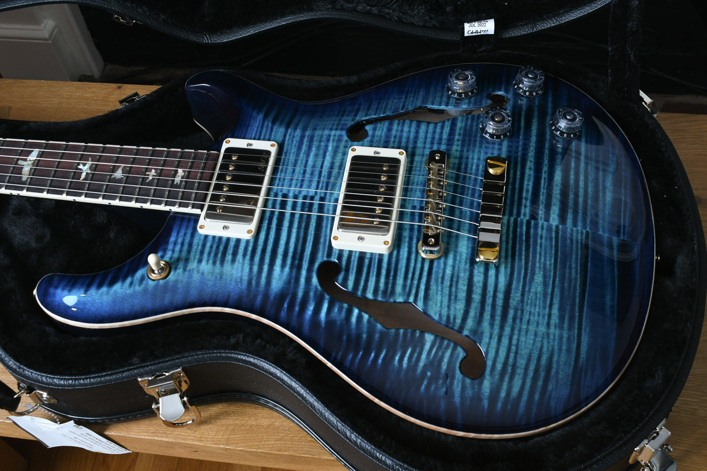 2023 Paul Reed Smith PRS McCarty 594 Hollowbody II 10 Top Cobalt Blue