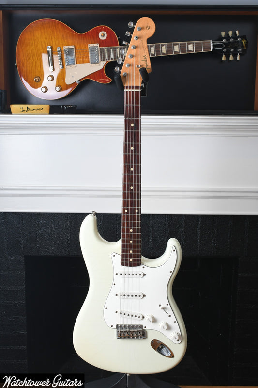 2001 Fender Custom Shop Relic 1961 Stratocaster Olympic White