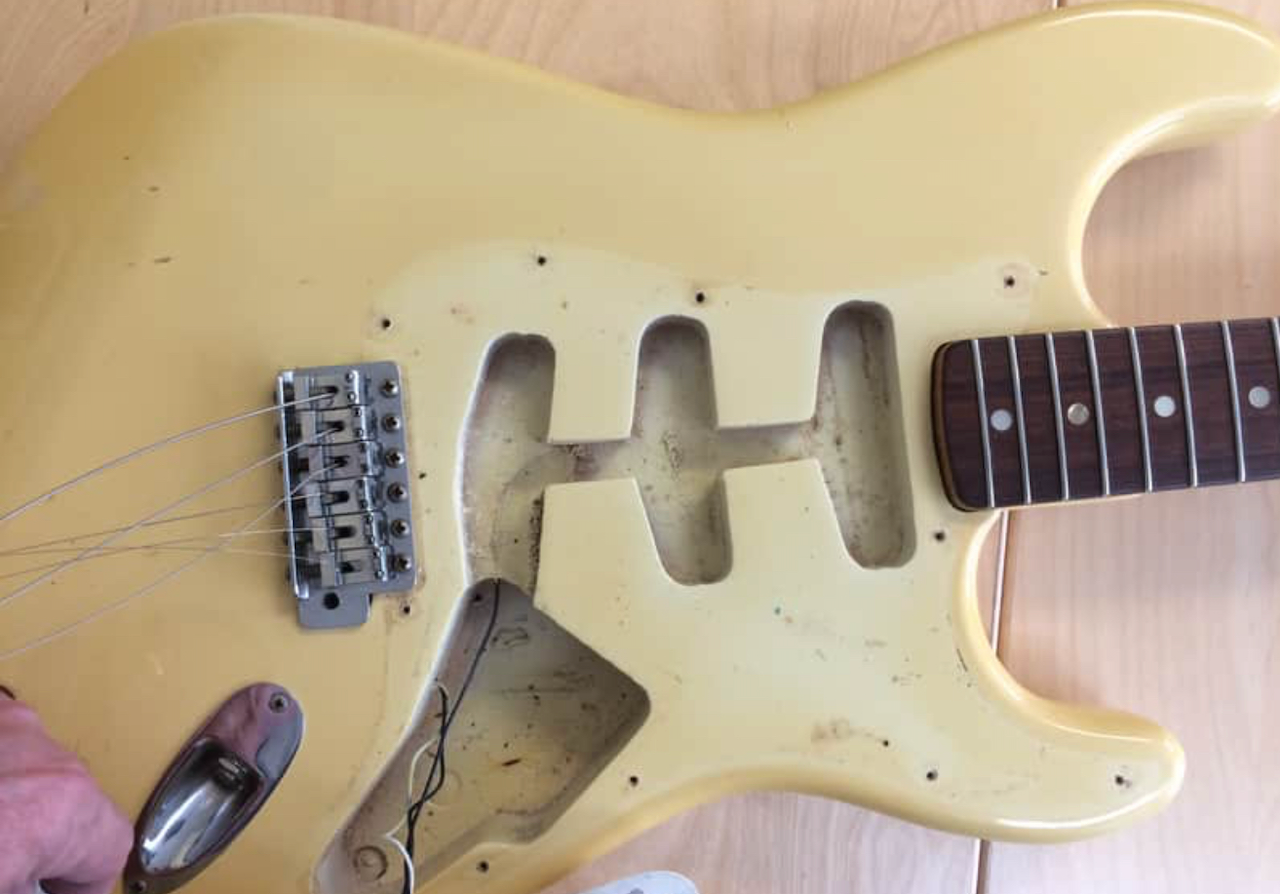 1972 Fender Stratocaster Olympic White