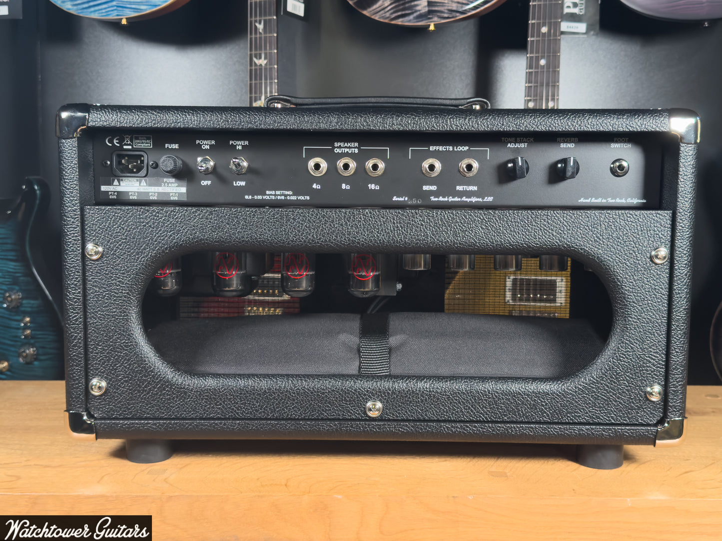 2023 Two Rock Vintage Deluxe Head 40 Watt 6V6 Black Bronco