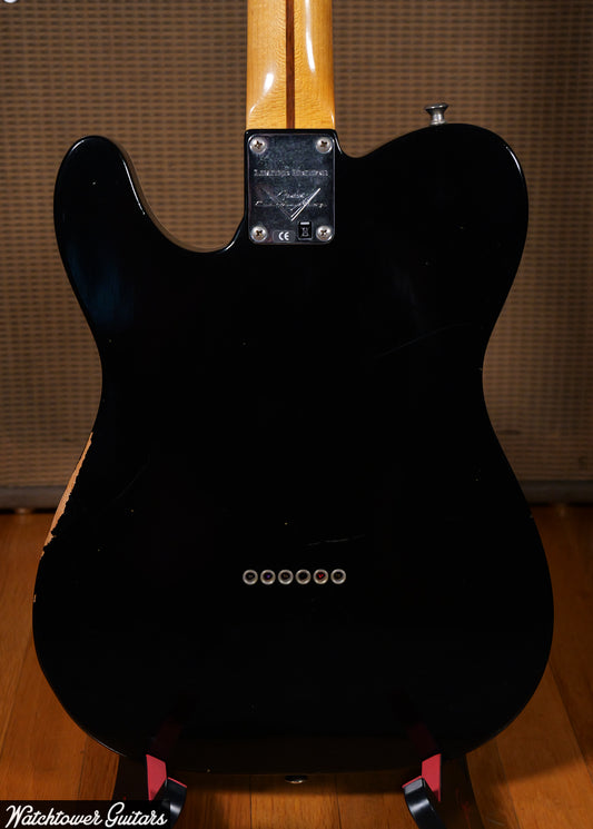 2019 Fender Double Esquire Custom LTD Roasted Pine Journeyman Relic Aged Firmest Silver