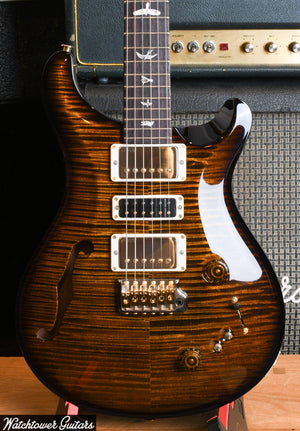 Paul Reed Smith PRS Special Semi Hollow 10 Top Black Gold Wrap