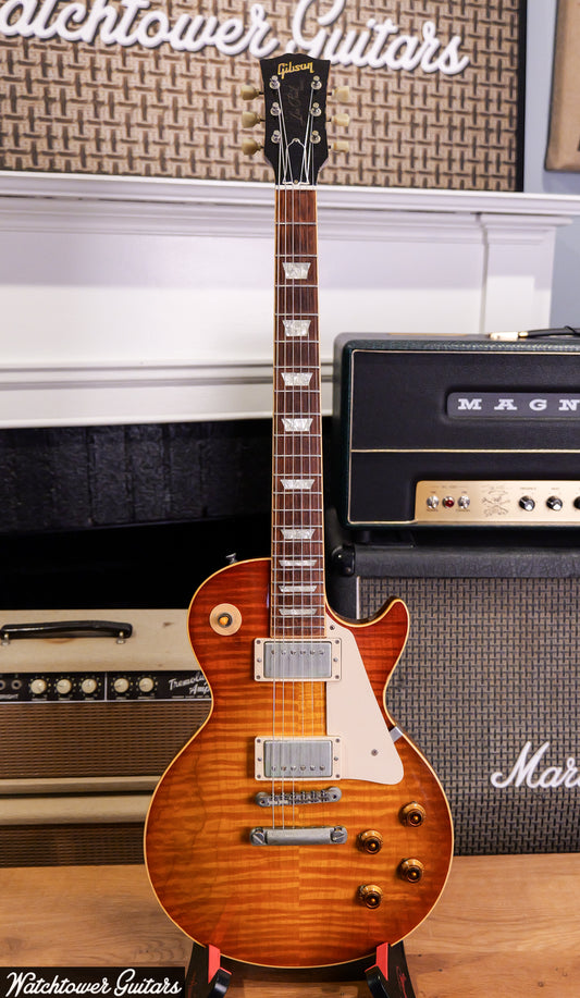 1999 Gibson Les Paul 1959 R9 Yamano Standard Iced Tea Tom Murphy Aged "Good Wood Era"