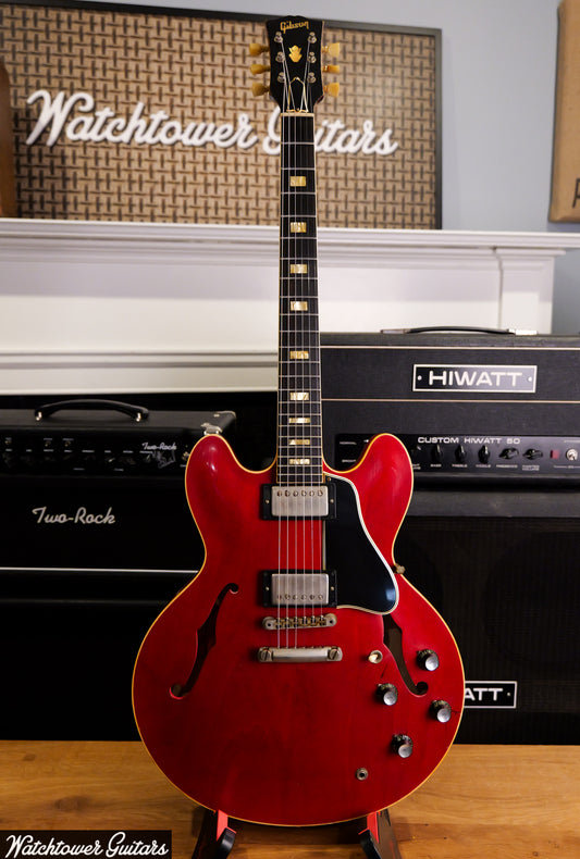 2024 Gibson Murphy Lab '64 ES-335 Cherry Danocaster Makeover