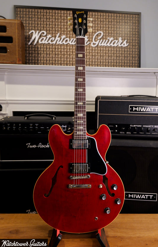 2024 Gibson 1964 ES-335 Sixties Cherry Ultra Light Aged Murphy Lab