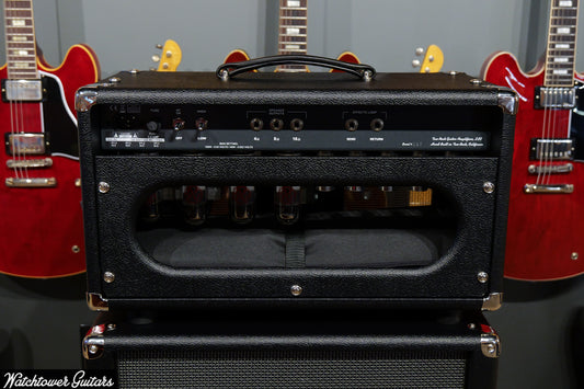 Two Rock Traditional Clean 100/50 Head Black Bronco with Modern Silver Grill (SN 627)