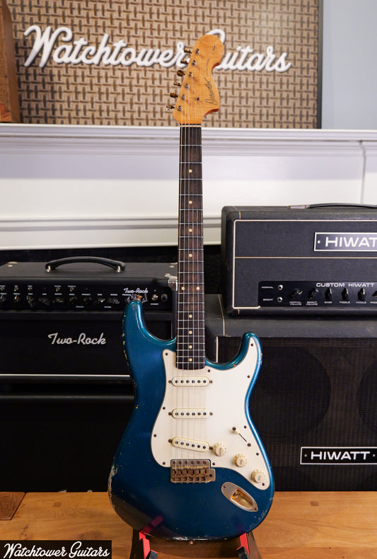 2017 Danocaster Double Cut, Ocean Turquoise with Arcane 61's