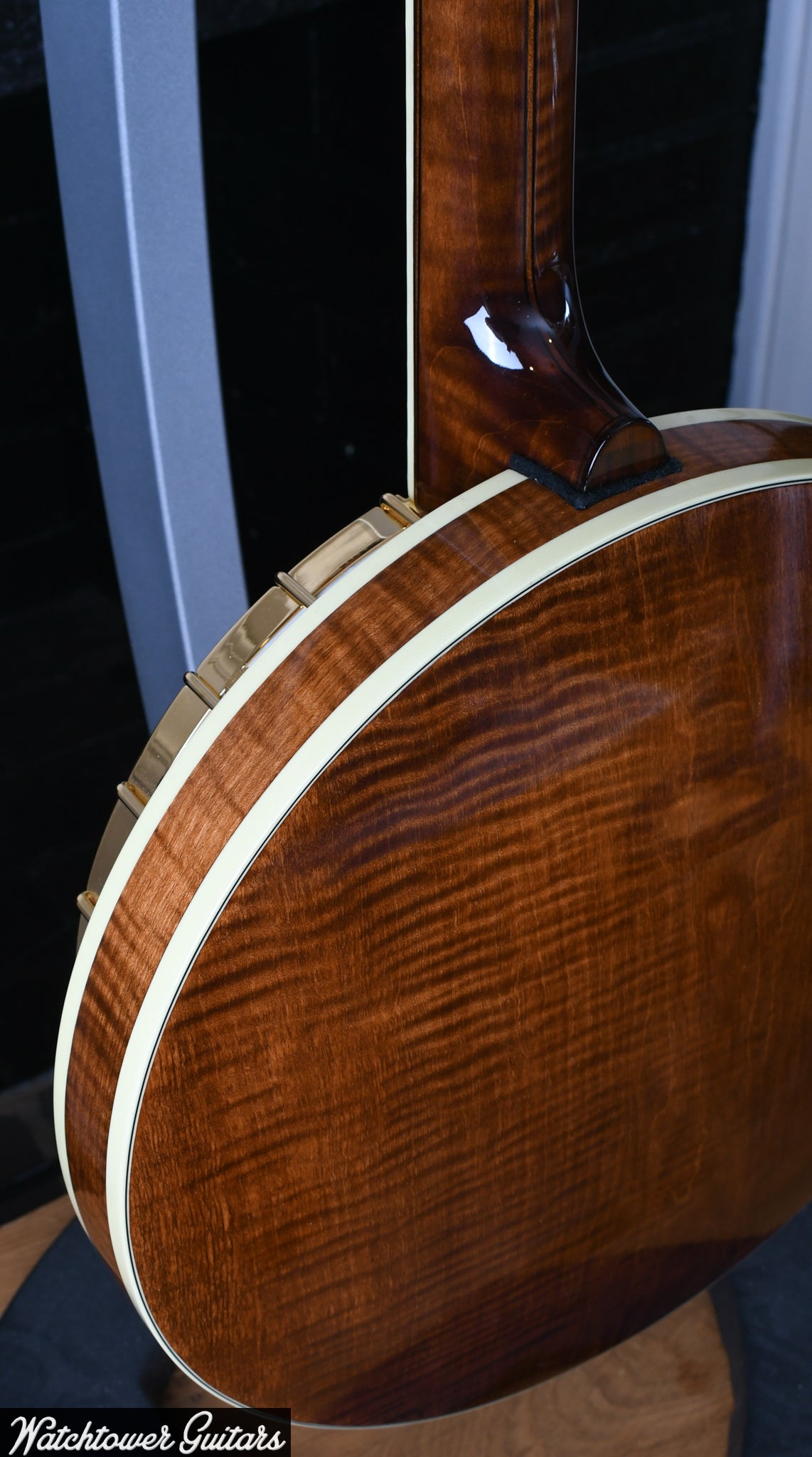 2000 OME Gold Monarch Bluegrass Model 5 String Banjo