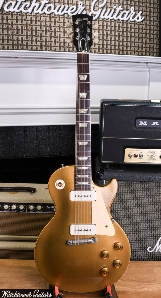 1955 Gibson Les Paul Standard Goldtop with Gold Back