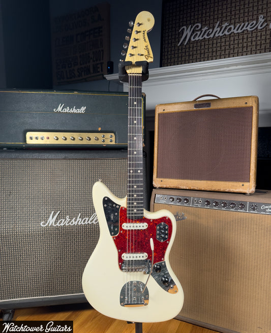 1964 Fender Jaguar Factory Olympic White