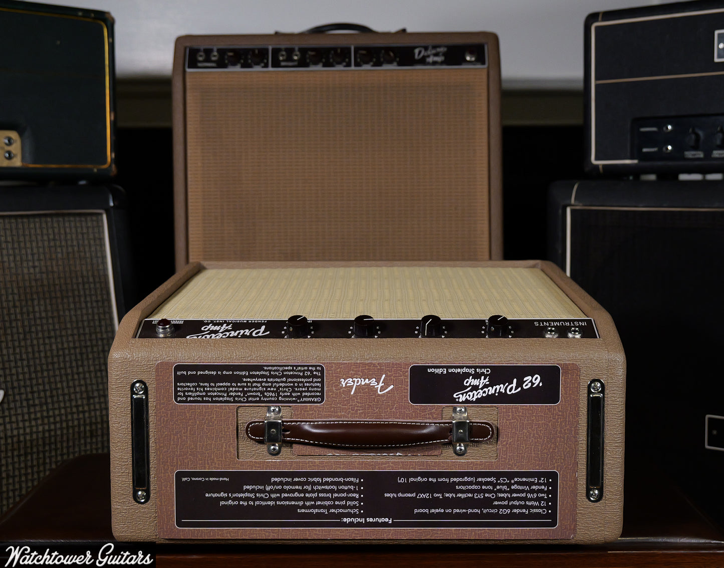 2024 Fender '62 Chris Stapleton Signature Princeton Brown Tolex