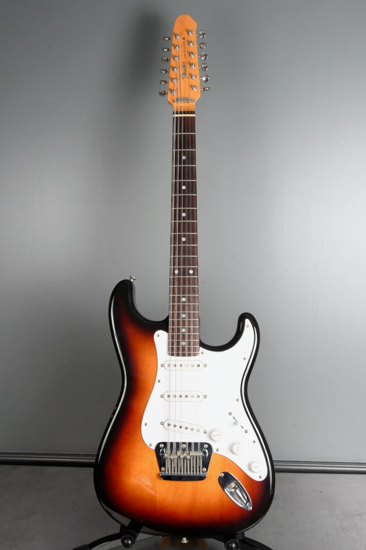 1988 Fender Japan Stratocaster XII 12 String Sunburst