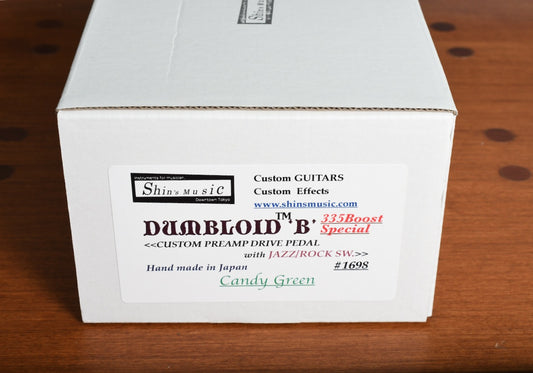 Shin's Music Dumbloid 335 with Boost Candy Green