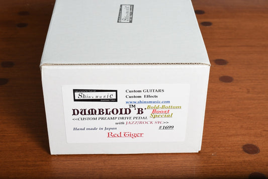 Shin's Music Dumbloid BTM with Boost Red Tiger