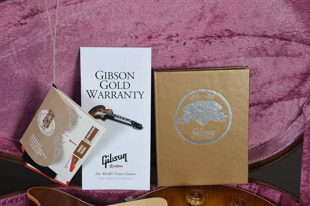 2019 Gibson 60th Anniversary Les Paul 1959 R9 Reissue Royal Teaburst OHSC