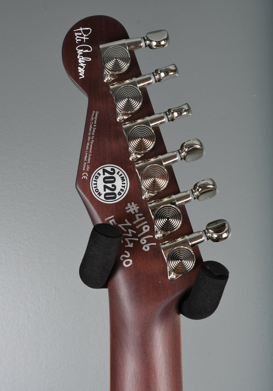 2020 Reverend Pete Anderson Eastsider S Gloss Silver Sparkle LTD 15 of 20