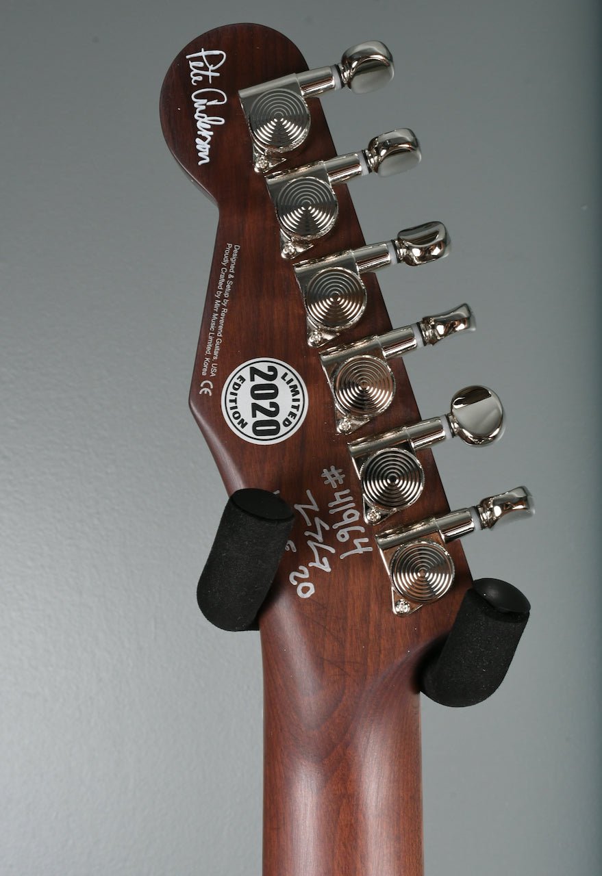 2020 Reverend Pete Anderson Eastsider S Gloss Silver Sparkle LTD 13 of 20