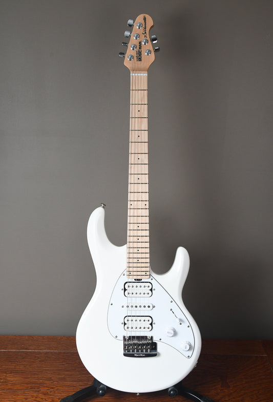 2018 Ernie Ball Music Man Silhouette White