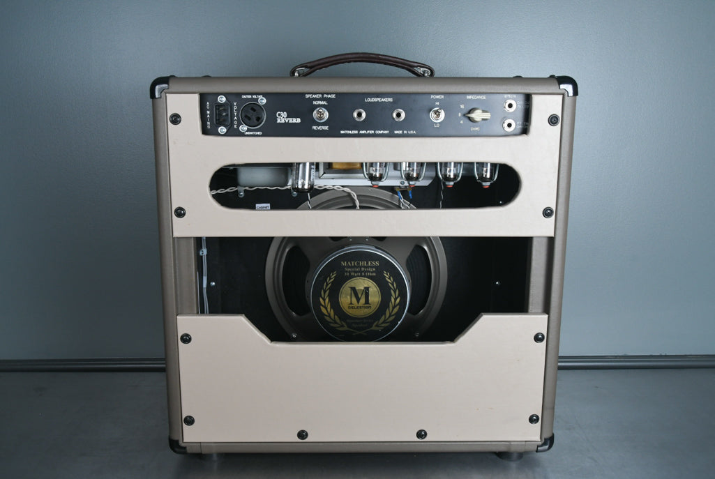 2009 Matchless SC30 Reverb 1x12 Combo Cappuccino & Cream