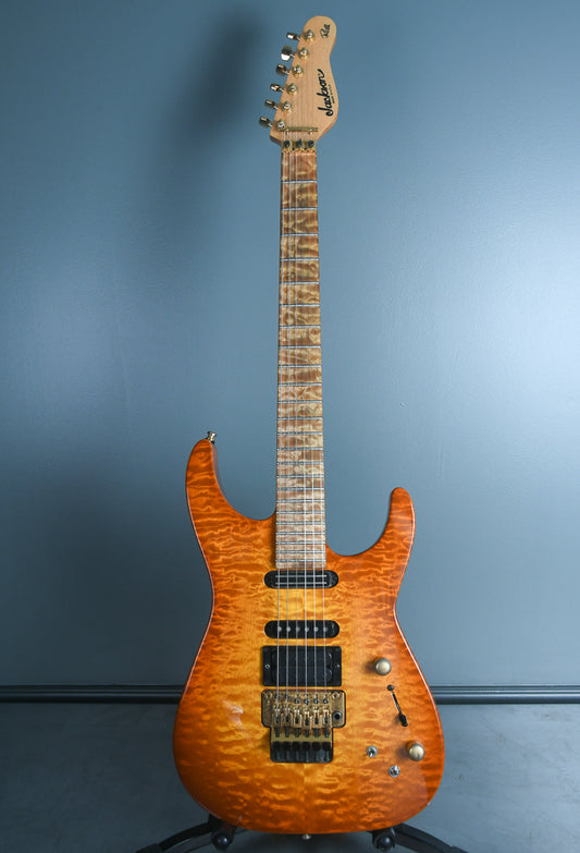 1998 Jackson USA Phil Collen PC1 Signature Solar Quilt OHSC