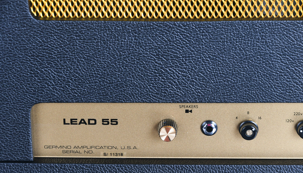 2019 Germino Lead 55 LV Master Volume Black Tolex