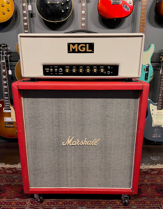 MGL Amp Works MGL50 White Tolex