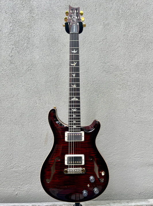 2021 Paul Reed Smith PRS Hollowbody II Piezo 10 Top Fire Red