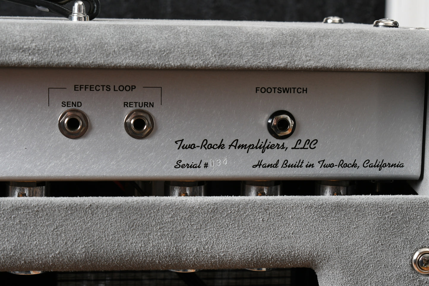 Two Rock Silver Sterling Signature 150 Watt Head Grey Suede