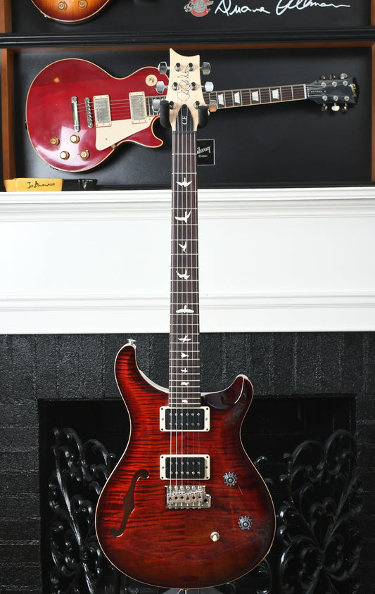Paul Reed Smith PRS CE 24 Semi Hollow Fire Red Burst