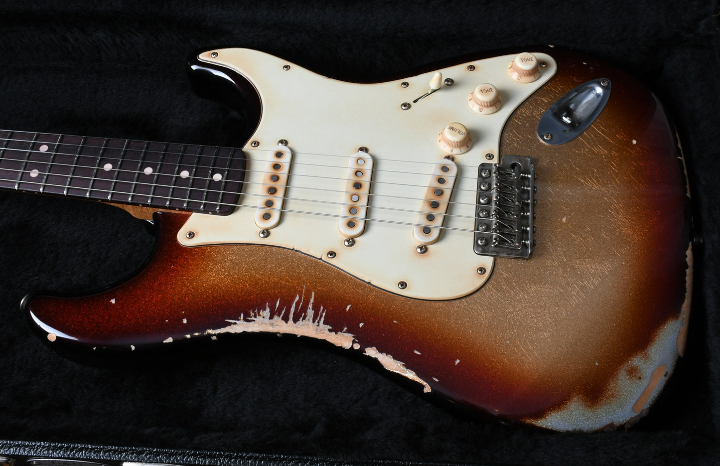 LSL Instruments Saticoy Classic S Lake Placid Blue/3 Tone SB Heavy Aged "Teja"