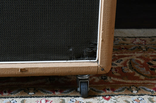 1977 Marshall 4x12 Cabinet Fawn Tolex