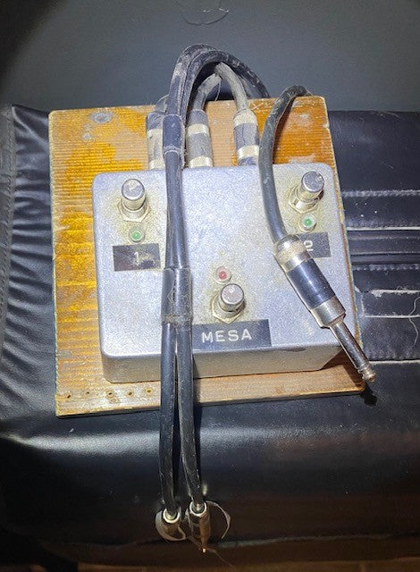 1989 Mesa/Boogie Mark III Simulcast Head/Cab Blue stripe Black