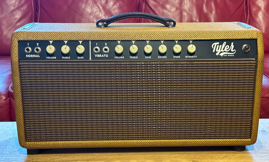 Tyler Amp Works JT-22 "Deluxe Reverb style" Head in Lacquered Tweed