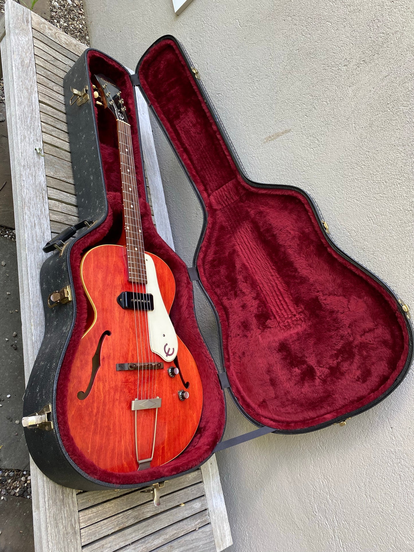1964 Epiphone Century Cherry Red