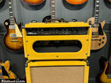 Two Rock Vintage Deluxe 40 Watt 6V6 Head & 2x12 Cabinet Gold Suede/Cane Grill