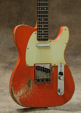 NEW 2025 Nacho Whiteguard Siesta Red Telecaster #44016