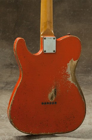 NEW 2025 Nacho Whiteguard Siesta Red Telecaster #44016