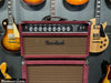 Two Rock Classic Reverb Signature 100/50 Watt Head & 2x12 Cabinet Burgundy Suede with Oxblood Grill