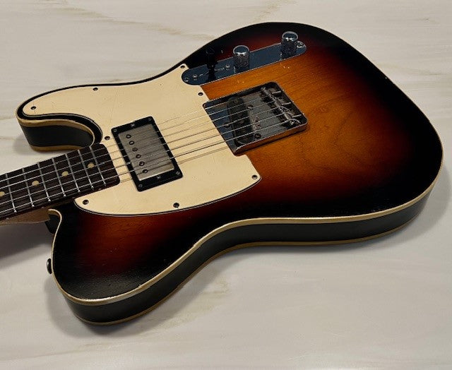 NEW Danocaster Single Cut Sunburst Double Bound