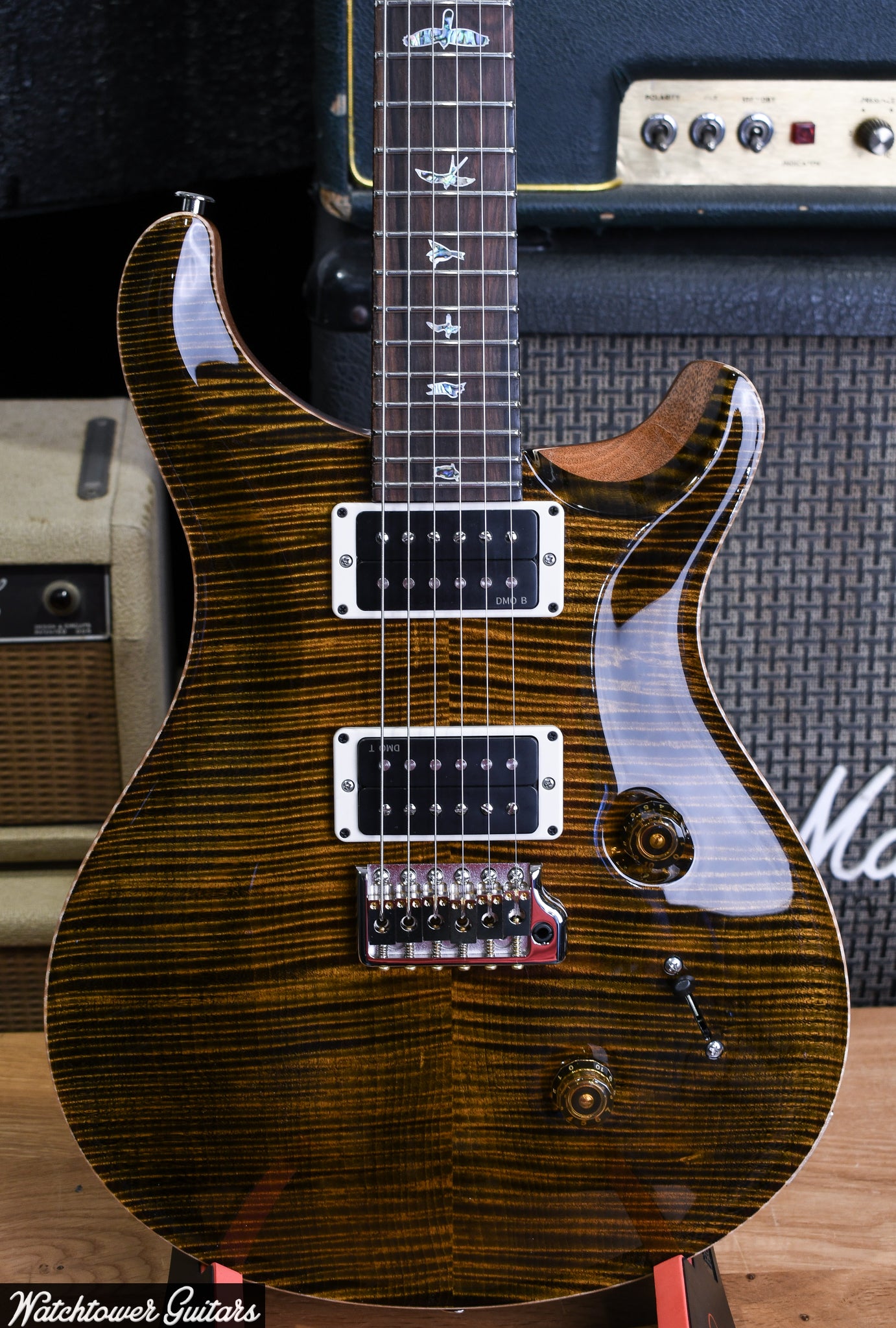Paul Reed Smith PRS 40TH ANNIVERSARY CUSTOM 24 LIMITED EDITION - Tiger Eye
