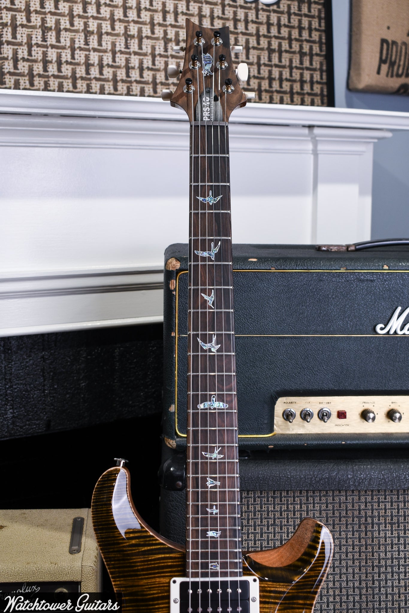 Paul Reed Smith PRS 40TH ANNIVERSARY CUSTOM 24 LIMITED EDITION - Tiger Eye