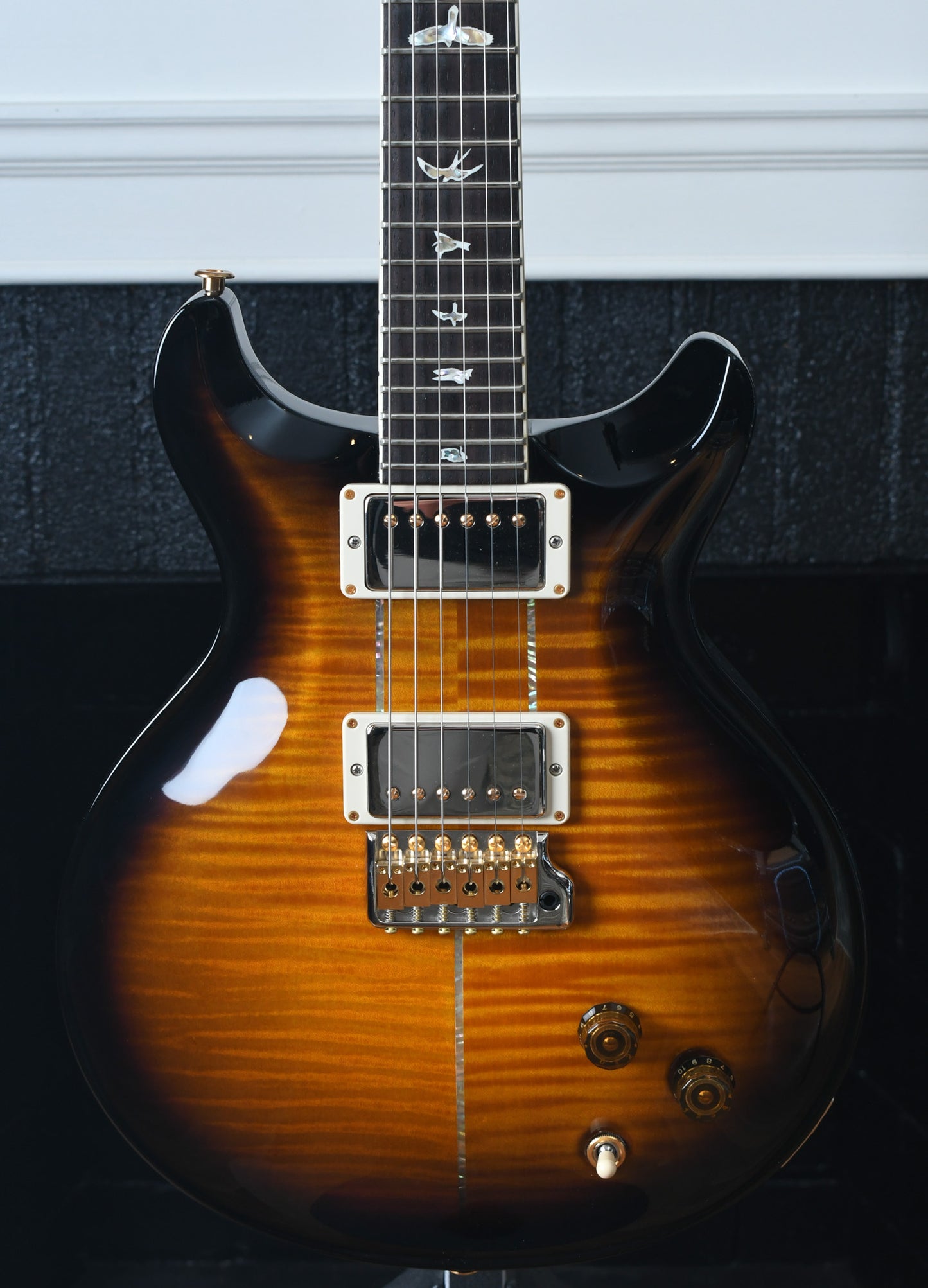 2021 Paul Reed Smith PRS Santana Retro 10 Top *Custom Color* Black Wrap Sunburst