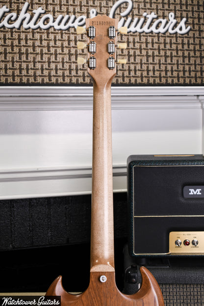 2021 Gibson SG Faded Tribute Natural Walnut - Upgrades!