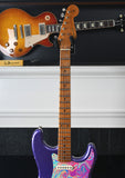 2021 Fender Custom Shop Partscaster Stratocaster Ancho Poblano Crown Royal Purple Relic