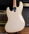 1980 Fender Jazz Bass Olympic White