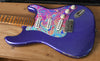 2021 Fender Custom Shop Partscaster Stratocaster Ancho Poblano Crown Royal Purple Relic