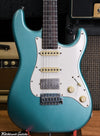 2020 Schecter Custom Shop Nick Johnston Teal Green Metallic Aged Nitro