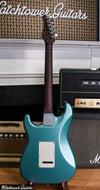 2020 Schecter Custom Shop Nick Johnston Teal Green Metallic Aged Nitro